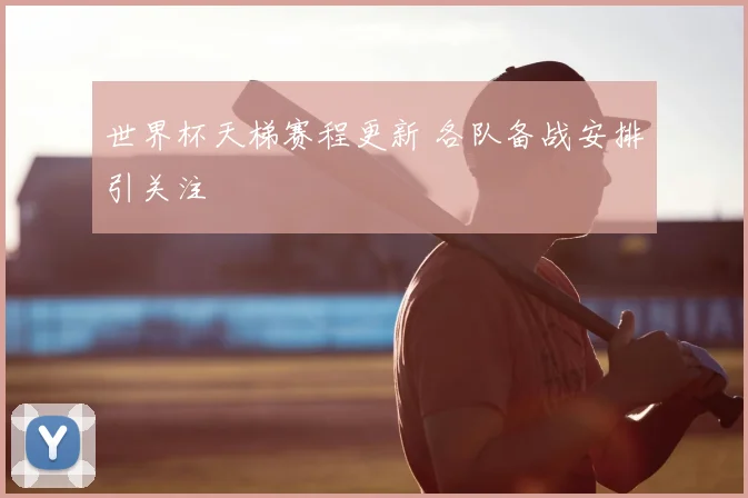 世界杯天梯赛程更新 各队备战安排引关注