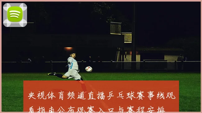 央视体育频道直播乒乓球赛事线观看指南公布观赛入口与赛程安排
