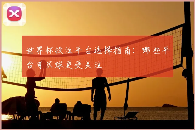 世界杯投注平台选择指南：哪些平台可买球更受关注